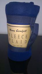 2 fleece dekens ( 1 in verpakking nieuw  + 1 gebruikt), Enlèvement ou Envoi, Neuf, Couverture