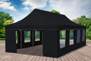 4x8m Professionele Vouwpavillon Vouwtent Met/Zonder Vensters