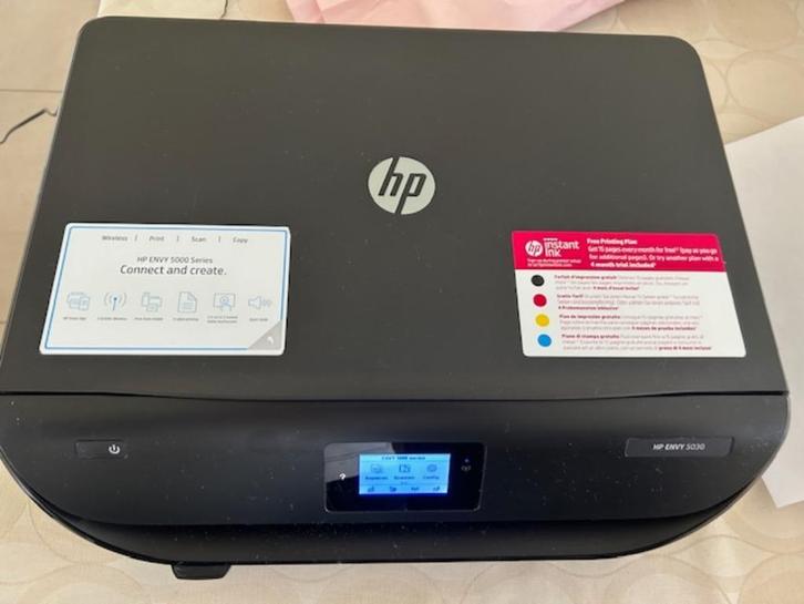 HP printer, Informatique & Logiciels, Imprimantes, Utilisé, Imprimante, Imprimante à jet d'encre, Impression couleur, Copier, Scannez