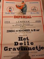 Imperial prachtige affiche 1954 horse ale exki pils, Verzamelen, Ophalen of Verzenden