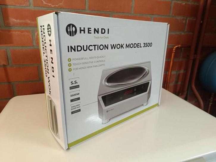 Inductieplaat voor wok en inductiewok NIEUW, Audio, Tv en Foto, Platenspelers, Nieuw, Overige merken, Ophalen