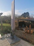 zwevende parasol op sokkel, Jardin & Terrasse, Parasols, Enlèvement, Comme neuf, Parasol flottant, Réglable