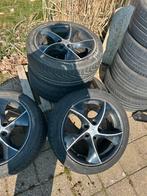 17inch velgen 8j steek 5x112, Ophalen, Band(en)