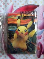 Pokémon Pikachu & Eevee Munch The Scream Mini Binder File, Hobby en Vrije tijd, Verzamelkaartspellen | Pokémon, Ophalen of Verzenden