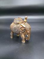 Olifant met rijder verguld antiek, Ophalen