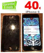 Réparation écran iPhone 6 pas cher à Bruxelles 40€ Garantie, Apple iPhone, Enlèvement ou Envoi