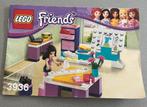 Lego Friends - Emma’s Ontwerpstudio (3936), Complete set, Ophalen of Verzenden, Lego