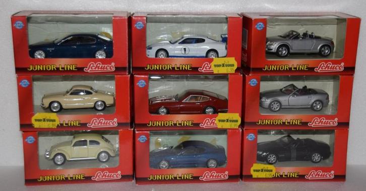 Schuco - Maserati/Audi/MB/VW Schaal 1/43, Hobby en Vrije tijd, Modelauto's | 1:43, Nieuw, Auto, Schuco, Ophalen of Verzenden