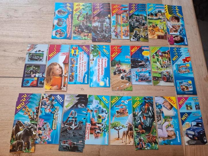 Lot de 50 flyers Playmobil allemands de 2009 à 2013, Enfants & Bébés, Jouets | Playmobil, Utilisé, Ensemble complet, Enlèvement ou Envoi
