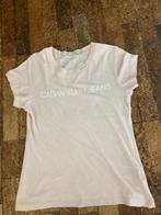 T-shirt dames Calvin Klein Jeans maat XS, Ophalen of Verzenden, Zo goed als nieuw, Korte mouw, Roze