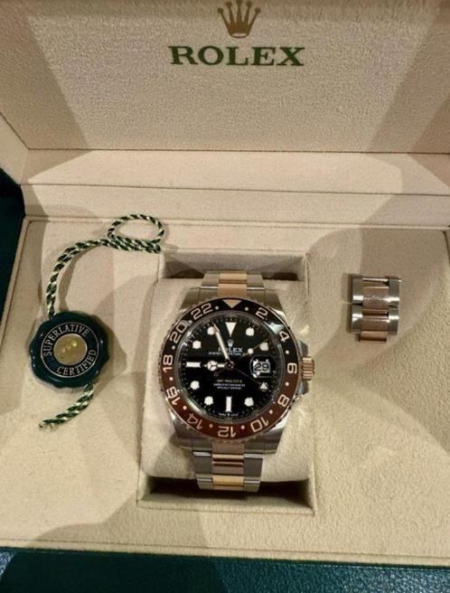 Rolex GMT 2 ”Rootbeer” - 126711CHNR, Handtassen en Accessoires, Horloges | Heren, Rolex, Ophalen of Verzenden