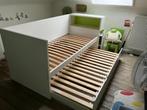 Kinderbed met 2de uittrek bed, Enlèvement, Utilisé, 180 cm ou plus, 85 à 100 cm