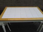 mooie tafel met 2 retro stoelen, 100 à 150 cm, Rectangulaire, 50 à 100 cm, Enlèvement