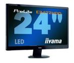 iiyama ProLite E2472HDD - 24 inch - 1920x1080 - DVI - VGA -, Computers en Software, Monitoren, Refurbished, Full HD, Ophalen of Verzenden