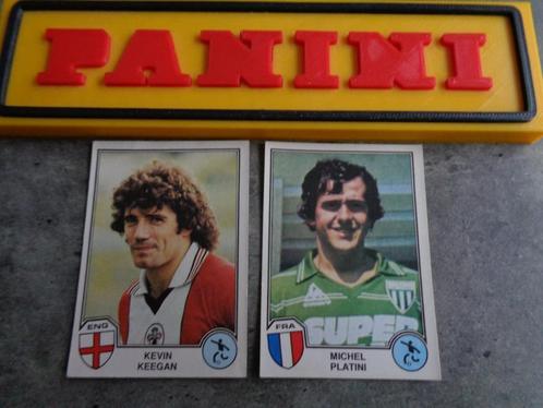 PANINI VOETBAL STICKERS SUPERSTARS EURO FOOTBALL 82  PLATINI, Hobby en Vrije tijd, Stickers en Plaatjes, Sticker, Verzenden