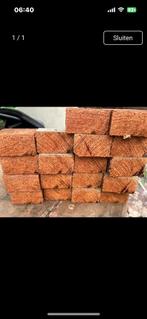 Hardhout zeer duurzaam, Tuin en Terras, Palen, Balken en Planken, Ophalen, Zo goed als nieuw, Hardhout