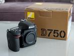 Nikon D750, Audio, Tv en Foto, Fotocamera's Digitaal, Ophalen, Zo goed als nieuw, Spiegelreflex, Nikon