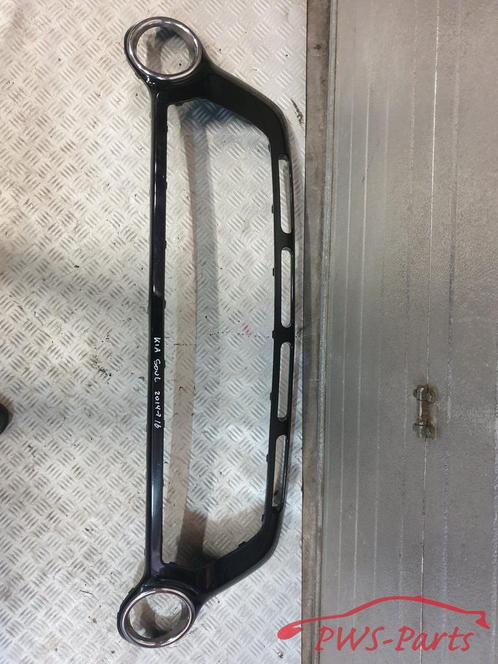 KIA SOUL GRILL LIJST VOORBUMPER 2014 T/M 2016 ORIGINEEL, Auto-onderdelen, Carrosserie, Bumper, Kia, Voor, Gebruikt, Ophalen of Verzenden