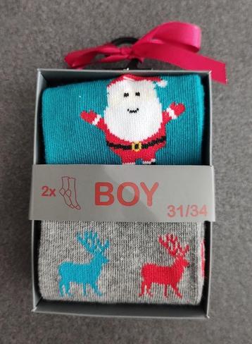 Cadeauset kerstsokken, maat 31/34 beschikbaar voor biedingen