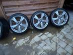 Velgen 5x114.3 met band 225/40/18, Ophalen, Winterbanden, Band(en)