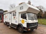 Mercedes 814 85000 km camper, Caravans en Kamperen, Mobilhomes, Bedrijf, Douche, Mercedes