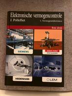 Jean Pollefliet - 1 vermogenselektronica, Livres, Livres d'étude & Cours, Enlèvement, Jean Pollefliet