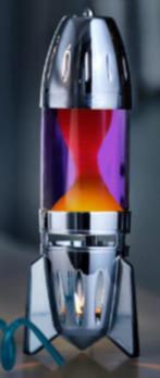 lava lamp candle light, Verzenden, Nieuw, Glas, Romantiek