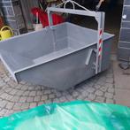 Kipbak/werfcontainer, Ophalen