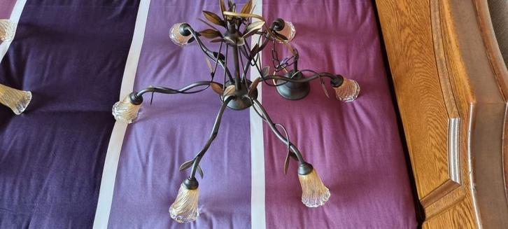 Kroonluchters en staande lampen, Huis en Inrichting, Lampen | Kroonluchters, Zo goed als nieuw, Ophalen