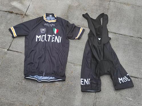 Retro Molteni Santini wieler tenue truitje XL fietsbroek L, Fietsen en Brommers, Fietsaccessoires | Fietskleding, Zo goed als nieuw