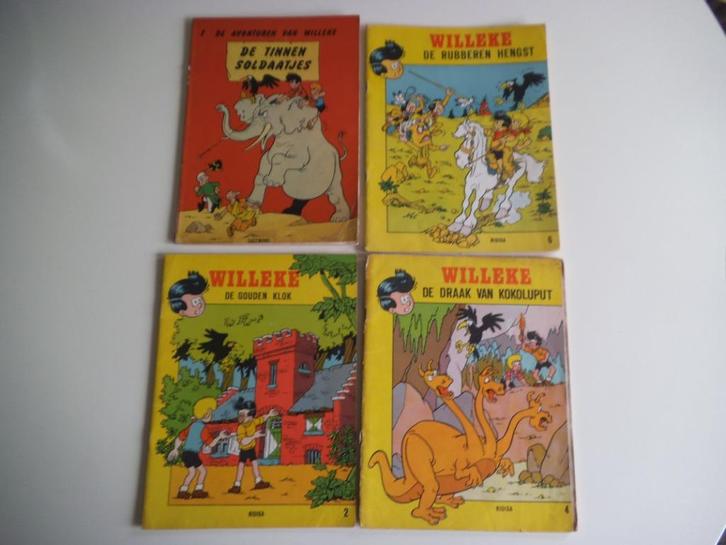 Lot Willeke 2-4-6 (Ridiga) en De avonturen van Willeke 1, Boeken, Stripverhalen, Gelezen, Meerdere stripboeken, Ophalen of Verzenden