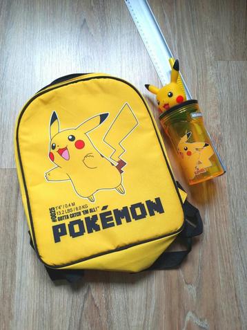 Rugzak en drinkbeker pokémon NIEUW beschikbaar voor biedingen
