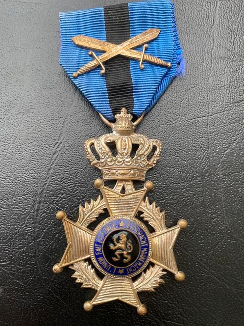 Lot 31: medaille leopold II orde, Verzamelen, Militaria | Algemeen, Ophalen of Verzenden