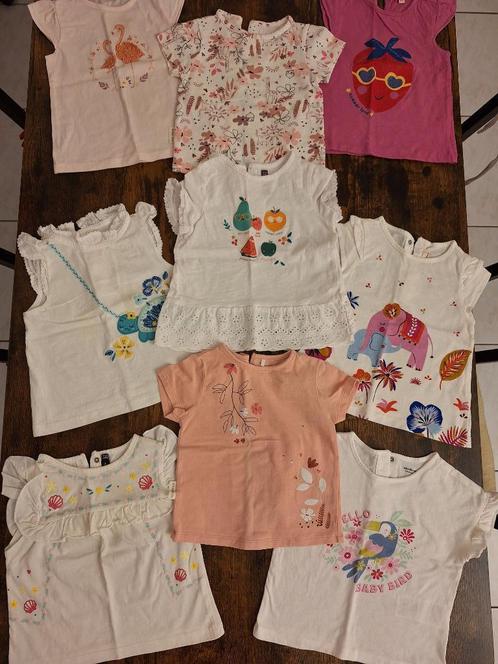 16 tee-shirts manches courtes 18 mois (80 cm), Enfants & Bébés, Vêtements de bébé | Taille 80, Utilisé, Enlèvement