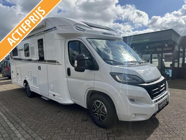 Weinsberg CaraSuite 700 ME 5p,Maxi,Ensuite bad 0256, Caravans en Kamperen, Mobilhomes, Bedrijf, Half-integraal, Overige merken