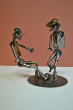 JOUEURS DE FOOT " Figurine en métal fabriquée à la main ", Collections, Collections Autre, Enlèvement ou Envoi, Neuf