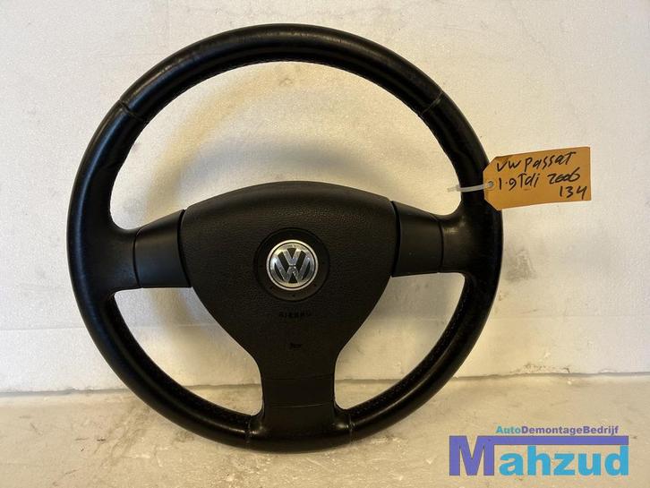 VW GOLF 5 PASSAT CADDY TOURAN Transporter stuur met airbag, Auto-onderdelen, Besturing, Volkswagen, Gebruikt, Ophalen of Verzenden