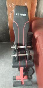 Banc musculation, Sport en Fitness, Fitnessapparatuur, Ophalen, Ligfiets, Gebruikt, Metaal