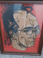 Houtskool tekening, Antiek en Kunst, Ophalen
