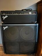 Fender FM100H gitaarversterker met  luidsprekerkast., Ophalen, Zo goed als nieuw