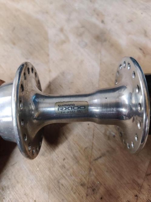 Shimano RX100 naven met velgen bij, Fietsen en Brommers, Fietsaccessoires | Overige Fietsaccessoires, Zo goed als nieuw, Ophalen