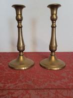 Paire chandeliers anciens cuivre jaune/antiquité, Envoi