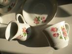 Koffieservies MITTERTEICH Bavaria 1970 - VINTAGE - 6 pers, Enlèvement, Porcelaine