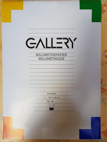 Gallery Millimeterpapier (nieuw) beschikbaar voor biedingen