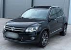 VW TIGUAN 1.4 TSI | FULL OPTION | 1 JAAR GARANTIE | GEKEURD, Auto's, Volkswagen, 4 cilinders, 109 g/km, Zwart, Leder