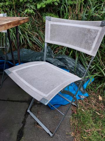 6 tuinstoelen opplooibaar GRATIS beschikbaar voor biedingen