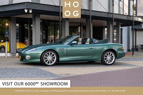 Aston Martin DB7 Vantage Volante 5.9 V12 (bj 2003), Auto's, Aston Martin, Bedrijf, Te koop, V12 Vantage, Lederen bekleding, Metaalkleur