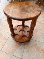 Table porte bouteille en chêne, Ophalen, Zo goed als nieuw
