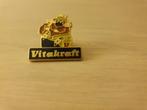 vintage vitakraft pin uit de jaren 90, Verzamelen, Ophalen of Verzenden, Zo goed als nieuw, Merk, Speldje of Pin