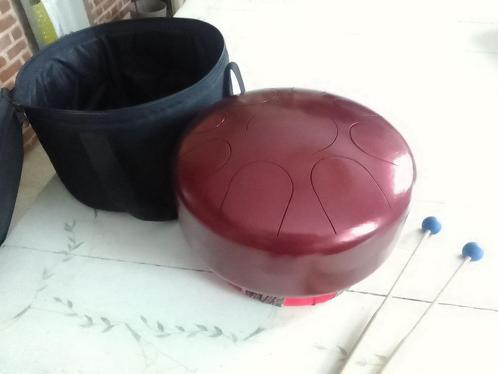 vrolijke trommel met zijn tas en zijn Pearl-mini-drumhamers, Muziek en Instrumenten, Percussie, Zo goed als nieuw, Trommel, Ophalen of Verzenden